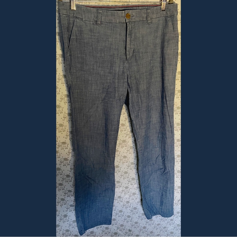 Tommy Hilfiger Blue Pantsuit and Straight Leg Cut